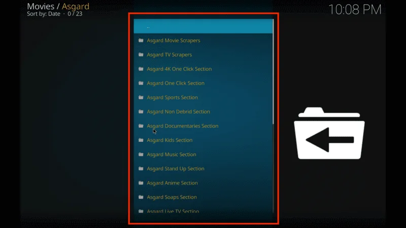 Asgard Addon HD Movies